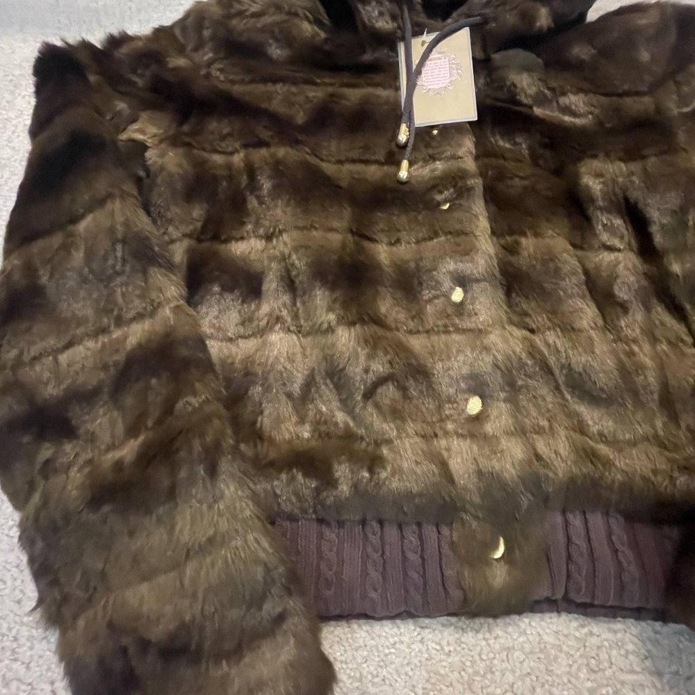 Juicy Couture Faux Fur Jacket